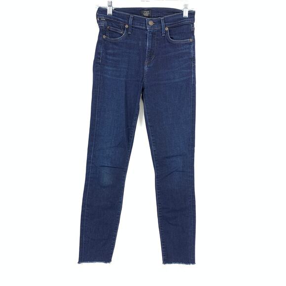 Citizens of Humanity Rocket High Rise Skinny Jeans Womens Size 26 Dark Wash - Picture 1 of 7
